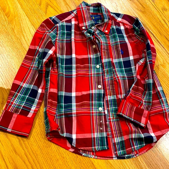 Ralph Lauren toddler button-down shirt size 4. - Picture 5 of 6